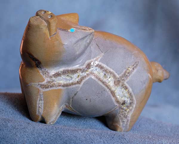 Freddie Leekya Zuni Fetish Pig