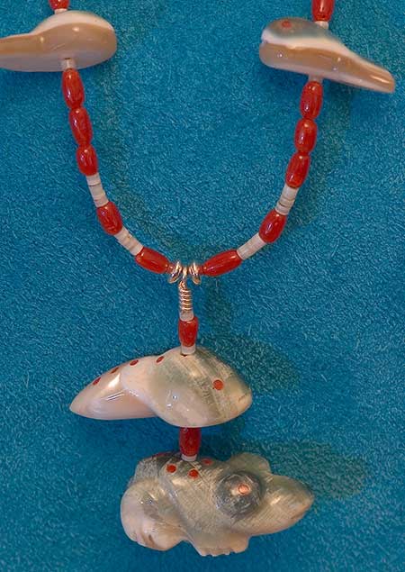 Debra Gasper and Ray Tsethlikai Zuni Fetish Necklaces